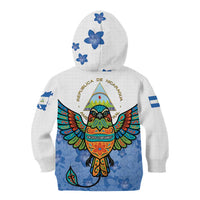 Nicaragua Kid Hoodie Guardabarranco Bird With Sacuanjoche