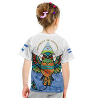 Nicaragua Kid T Shirt Guardabarranco Bird With Sacuanjoche