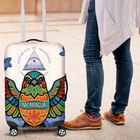 Nicaragua Luggage Cover Guardabarranco Bird With Sacuanjoche