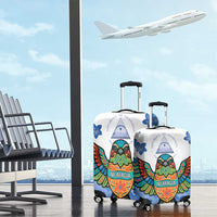 Nicaragua Luggage Cover Guardabarranco Bird With Sacuanjoche