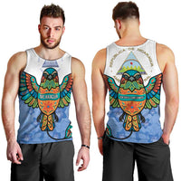 Nicaragua Men Tank Top Guardabarranco Bird With Sacuanjoche