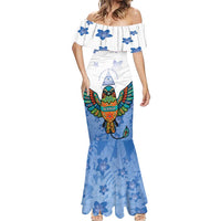 Nicaragua Mermaid Dress Guardabarranco Bird With Sacuanjoche