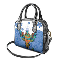 Nicaragua Shoulder Handbag Guardabarranco Bird With Sacuanjoche