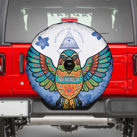 Nicaragua Spare Tire Cover Guardabarranco Bird With Sacuanjoche