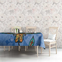 Nicaragua Tablecloth Guardabarranco Bird With Sacuanjoche