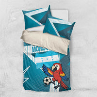 Honduras Football Bedding Set Scarlet Macaw Mascot