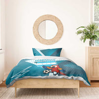 Honduras Football Bedding Set Scarlet Macaw Mascot