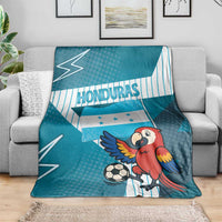 Honduras Football Blanket Scarlet Macaw Mascot