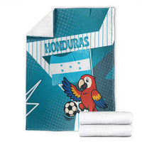 Honduras Football Blanket Scarlet Macaw Mascot