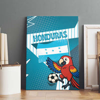 Honduras Football Canvas Wall Art Scarlet Macaw Mascot