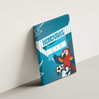 Honduras Football Canvas Wall Art Scarlet Macaw Mascot