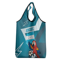 Honduras Football Grocery Bag Scarlet Macaw Mascot
