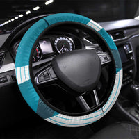 Honduras Football Steering Wheel Cover Scarlet Macaw Mascot