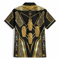 Egypt Canopic Jars Hawaiian Shirt Ancient Mythology Four Sons of Horus