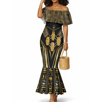 Egypt Canopic Jars Mermaid Dress Ancient Mythology Four Sons of Horus