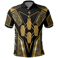 Egypt Canopic Jars Polo Shirt Ancient Mythology Four Sons of Horus