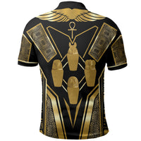 Egypt Canopic Jars Polo Shirt Ancient Mythology Four Sons of Horus