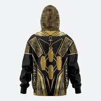 Egypt Canopic Jars Zip Hoodie Ancient Mythology Four Sons of Horus