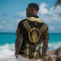 Egypt Ouroboros Hawaiian Shirt Ancient Mythology Infinity Serpent Gold DT05
