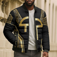 Egypt Amenta Bomber Puffer Jacket Ancient Mythology Underworld Realm