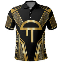 Egypt Amenta Polo Shirt Ancient Mythology Underworld Realm
