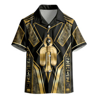 Egypt Tyet Kid Hawaiian Shirt Ancient Mythology Knot Of Isis Gold