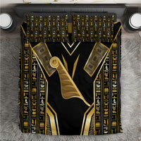 Egypt Feather Of Maat Bedding Set Ancient Mythology Truth And Justice