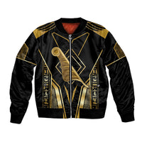 Egypt Feather Of Maat Bomber Jacket Ancient Mythology Truth And Justice