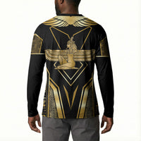 Egypt Feather Of Maat Button Sweatshirt Ancient Mythology Truth And Justice