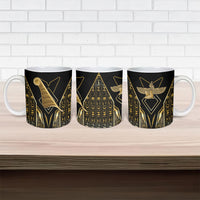Egypt Feather Of Maat Ceramic Mug Ancient Mythology Truth And Justice