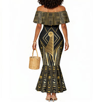 Egypt Feather Of Maat Mermaid Dress Ancient Mythology Truth And Justice