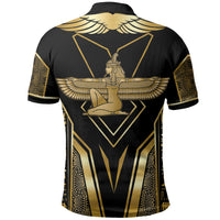 Egypt Feather Of Maat Polo Shirt Ancient Mythology Truth And Justice