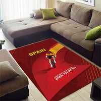 Spain Cycling Area Rug You Don't Stop Cycling When You Get Old - Wonder Print Shop