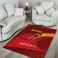 Spain Cycling Area Rug You Don't Stop Cycling When You Get Old - Wonder Print Shop