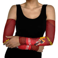 Personalized Spain Cycling Arm Sleeves You Don't Stop Cycling When You Get Old - Wonder Print Shop