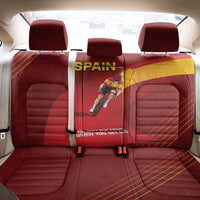 Spain Cycling Back Car Seat Cover You Don't Stop Cycling When You Get Old - Wonder Print Shop