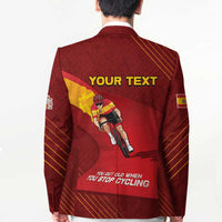Personalized Spain Cycling Blazer You Don't Stop Cycling When You Get Old - Wonder Print Shop