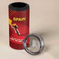Personalized Spain Cycling 4 in 1 Can Cooler Tumbler You Don't Stop Cycling When You Get Old - Wonder Print Shop