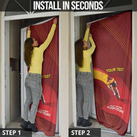 Personalized Spain Cycling Door Cover You Don't Stop Cycling When You Get Old - Wonder Print Shop