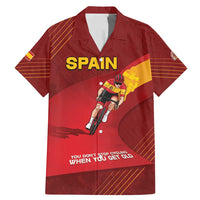Personalized Spain Cycling Family Matching Mermaid Dress and Hawaiian Shirt You Don't Stop Cycling When You Get Old - Wonder Print Shop