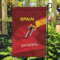Spain Cycling Garden Flag You Don't Stop Cycling When You Get Old - Wonder Print Shop