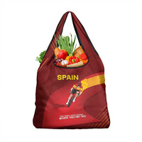 Spain Cycling Grocery Bag You Don't Stop Cycling When You Get Old - Wonder Print Shop