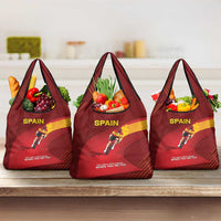 Spain Cycling Grocery Bag You Don't Stop Cycling When You Get Old - Wonder Print Shop