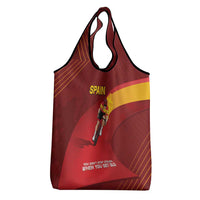 Spain Cycling Grocery Bag You Don't Stop Cycling When You Get Old - Wonder Print Shop