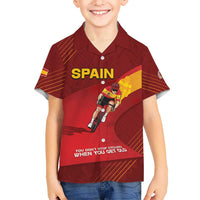 Personalized Spain Cycling Hawaiian Shirt You Don't Stop Cycling When You Get Old - Wonder Print Shop