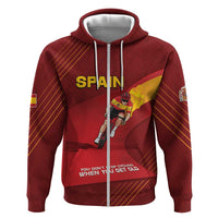 Personalized Spain Cycling Hoodie You Don't Stop Cycling When You Get Old - Wonder Print Shop