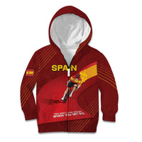 Personalized Spain Cycling Kid Hoodie You Don't Stop Cycling When You Get Old - Wonder Print Shop