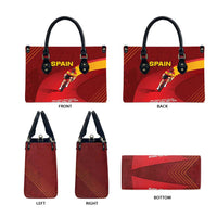 Spain Cycling Leather Bag You Don't Stop Cycling When You Get Old - Wonder Print Shop