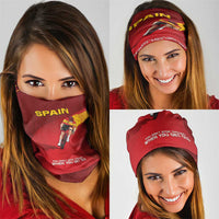 Spain Cycling Neck Gaiter You Don't Stop Cycling When You Get Old - Wonder Print Shop