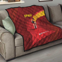 Spain Cycling Quilt You Don't Stop Cycling When You Get Old - Wonder Print Shop